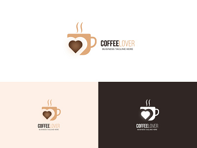 Branding Logo For Coffee Shop cafe cappuccino coffee creative cup design drink element emblem food icon illustration logo menu restaurant retro shop symbol template vector