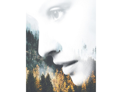 Woman's Nature 01 - Photomanipulation series art artistic beautiful beauty earth forest girl graphic design nature photo editing photo retouch photomanipulation photoshop woman women woods
