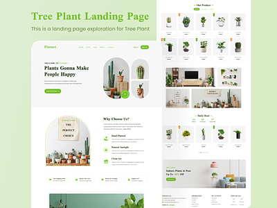 Tree Plant Website Design