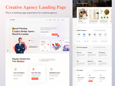 Creative Agency Website Design