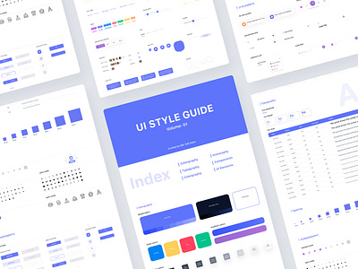 User Interface Design Style Guideline. design system style guide ui design user interface ux research web design