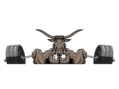 Untitled Logo :) bull devil gym weights
