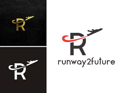 Contest Entry - Designcrowd aviation contest corporate logo metahumandesign motion plane r letter
