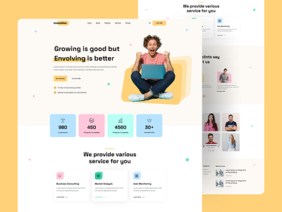 Digital Marketing landing page