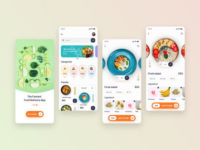 Foodex (Food Delivery Mobile App)