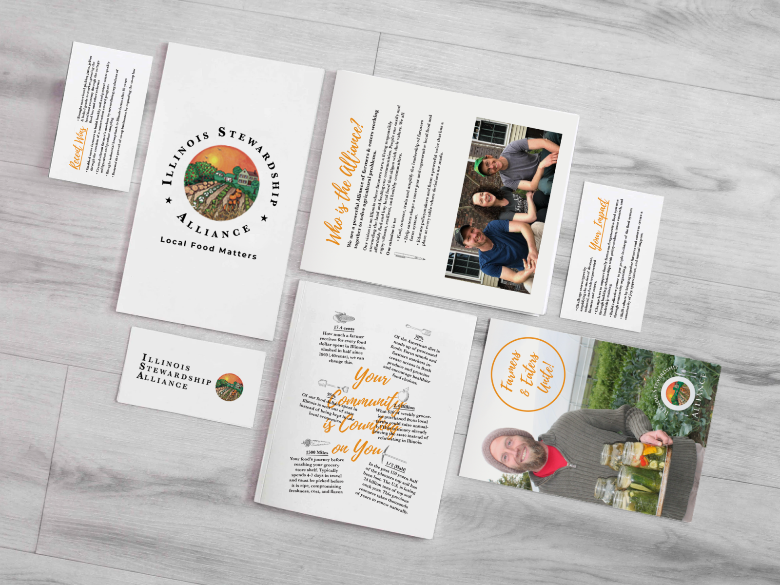 Brochure for Illinois Stewardship Alliance by Mason Merrill on Dribbble