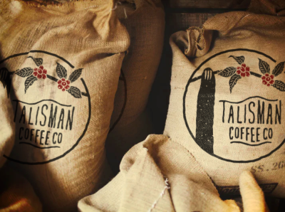 Talisman Coffee Co branding coffee design illustration illustrator packaging photoshop vector