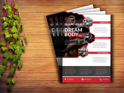 Fitness FLyer adobe illustrator banner banner design creative fitness brochure fitness flyer flyer design flyer design idea follow graphic graphic design instagram flyer motionflyer need flyers poster design idea social media advertising yoga flyer