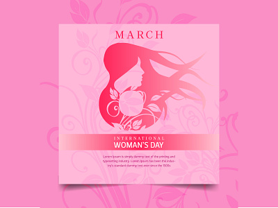 International Woman's day Banner