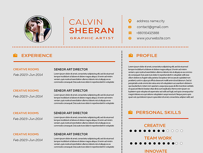 resume for new animation app design flat graphic design illustration logo minimal resume resume for new typography vector web website