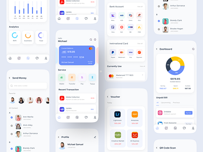 Wallet App by Devignedge on Dribbble