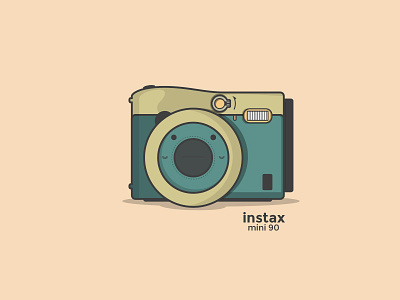 Instax Mini 90 camera cute icon instax mini vintage