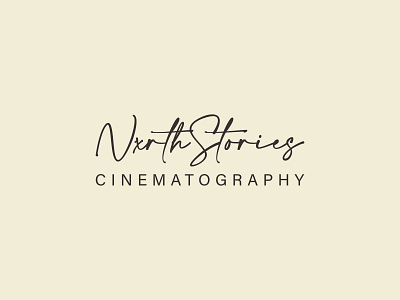 NxrthStories Cinematography Logo Design