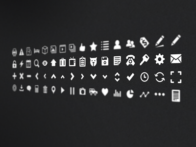 Icons for Tablet