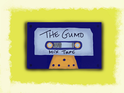Gumo mixtape ipad pro procreate rock n roll