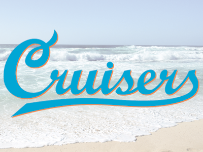 Cruisers brand branding logo re brand re design restaurant type