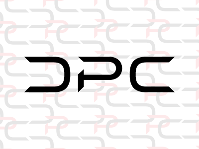 DPC Logo codes company design digital logo monogram pattern process promotional type work