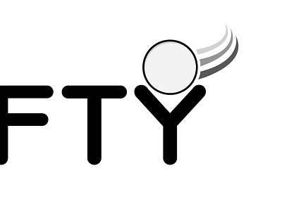 Nifty design logo mark monogram type