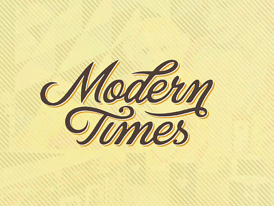 Liquid Logo Reveal: Modern Times Brewery brewery liquid motion graphics logo animation modern times retro script animation vintage