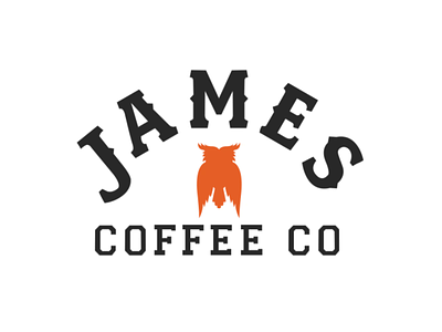 James Coffee Company: Logo Animation 2d animation after effects animal mascot animated logo coffee coffee shop logo logo animation motion design motion graphics owl vector animation