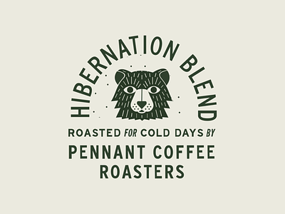Pennant Coffee: Logo Animation 🐻 2d animation after effects animated logo bear mascot coffee brand illustrator logo logo animation modern motion graphics vector animation