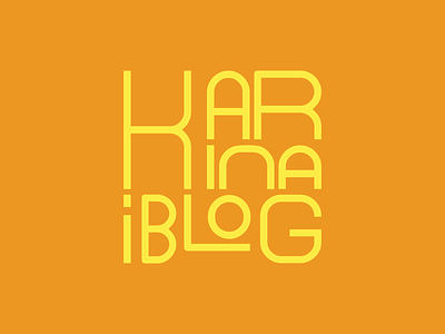 Karina iBlog Logo Design_UnApproved