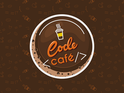 Code Café Logo Design