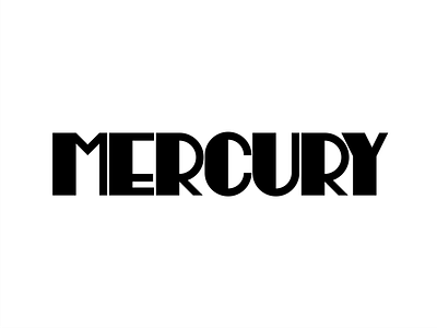 Mercury font bold font logo mercury typeface uppercase