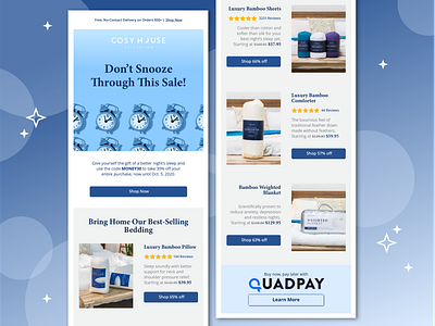 Bedding Email Design