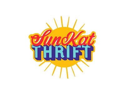 Weekly Warm-Up: Thrift Store Logo 1 by Jessica Brown on Dribbble