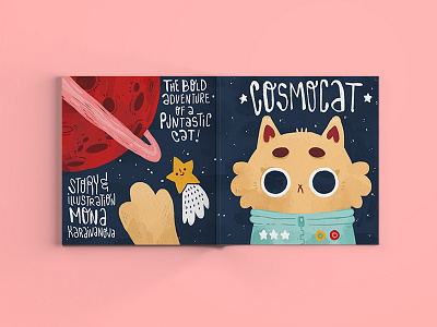 Cosmocat book cat childrens book cosmocat cover