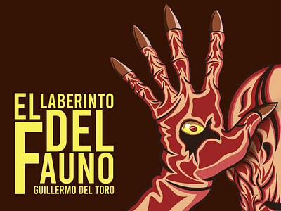 El Laberinto del Fauno #delToro artist cine cultural design icon illustration