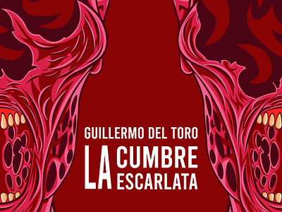 La cumbre escarlata #delToro artist cine cultural design icon illustration