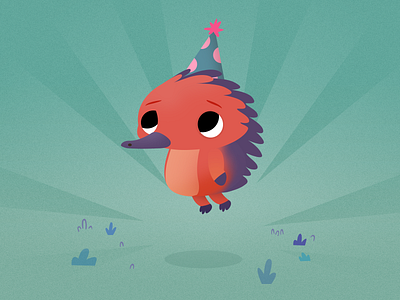 Little Birthday Echidna