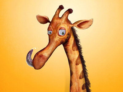 Giraffe illusration animals giraffe illustration