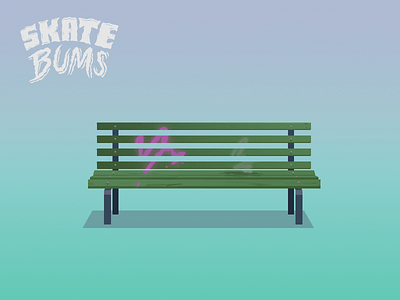 Skate Bums - Game objects (Bench) apps art artwork design gameart illustration indygame objects skate skateboard skateboarding sketch