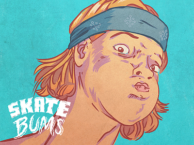 Skate Bums posters - Cali kid art artwork design gameart illustration indygame portraits posters skate skateboard skateboarding sketch