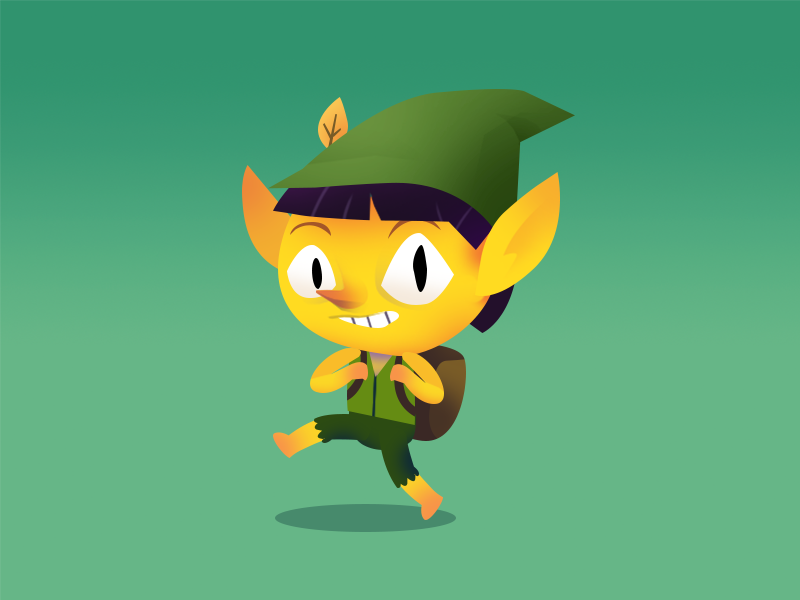 Little wood elf nature woods forest characters characterdesign elf design gameart sketch illustration