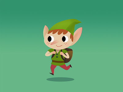 Elf concept 2 art character design characters christmas design drawing elf forest gameart illustration nature sketch