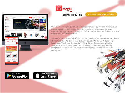 Moglix - Shopping app | eCommerce app Design shopping app