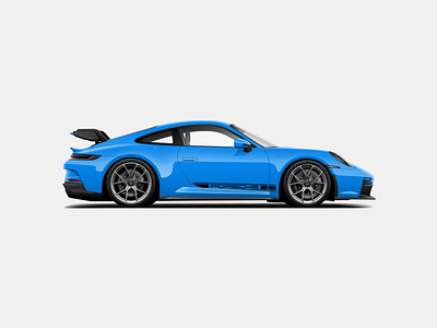 992 GT3 Vector Illustration