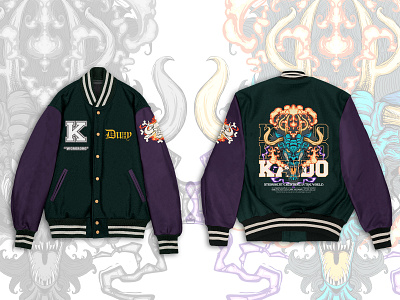 Varsity concept KAIDO from One Piece