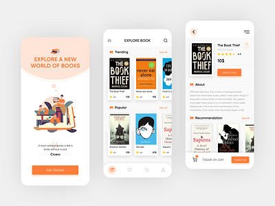 Book App Design