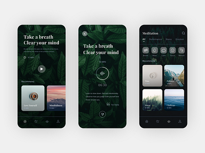 Meditation App Concept