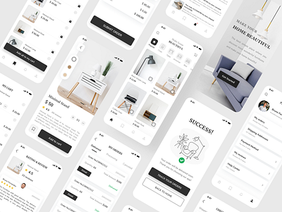 Full Furniture App - Minimal Concept