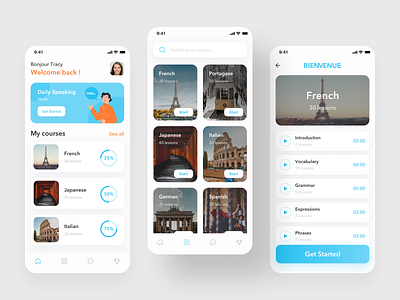 Language App Concept