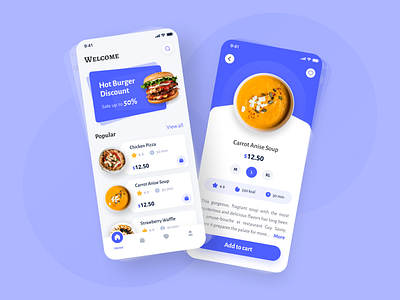 UI Concept - Food Delivery App