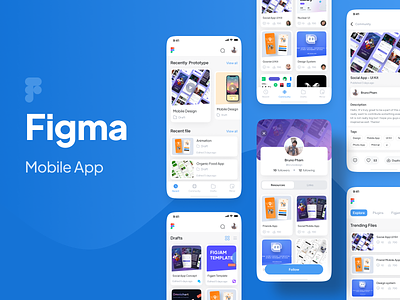 UI Concept - Figma Mobile App Redesign