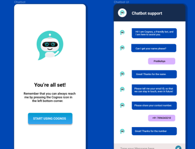 Cognos- Chatbot UI