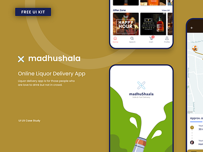 Online liquor delivery app adobexd freebie liquor app uikit userexperience userinterface